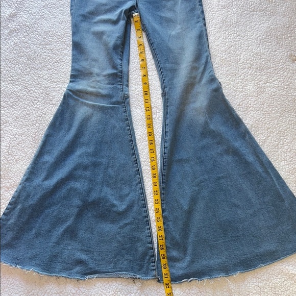 We The Free Light Blue Wide Leg Jeans - Picture 4 of 13